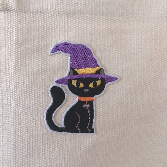 Halloween Handmade Canvas Tote Bag - Picture 6 of 9